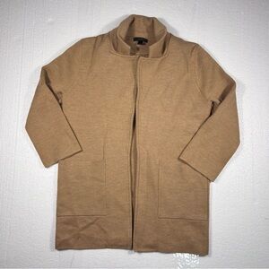 J. Crew 100% merino wool Open Front Long Cardigan Sweater